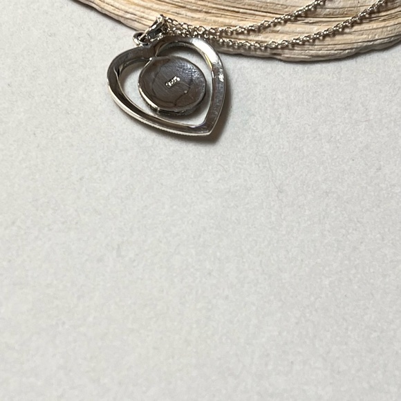 925 Sterling Silver. Marcasite. Necklace - Picture 3 of 8